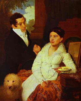 Portrait of A. G. and A. A. Lobanov-Rostovsky